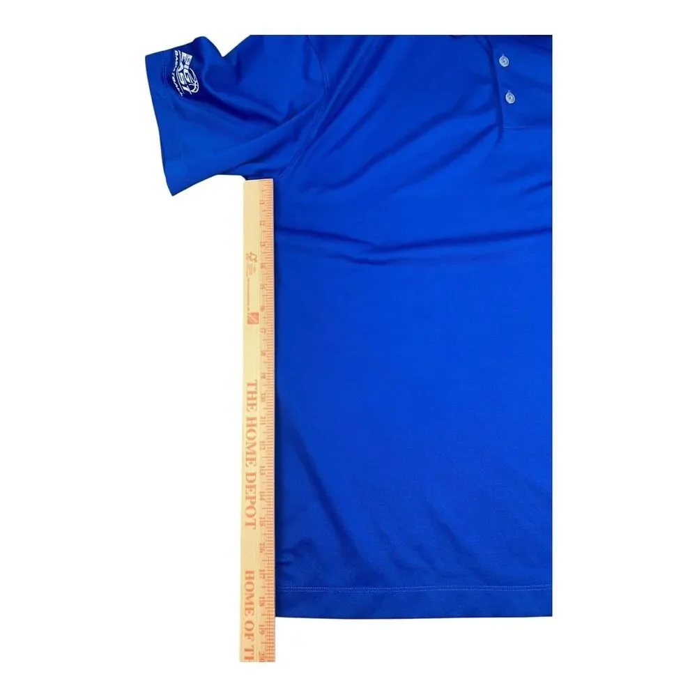 DePaul Blue Demons Nike Dri Fit Polo Shirt, Blue, Moisture Wicking, Size XL